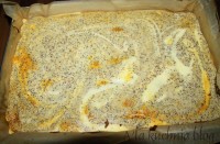sernik z makiem seromak piegusek marmurek ciasto makowo - serowe kruchy spód spodzie
