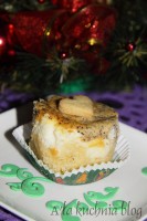 sernik z makiem seromak piegusek marmurek ciasto makowo - serowe kruchy spód spodzie