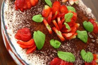 truskawkowe tiramisu deser dzieci mascarpone truskawki bita smietana