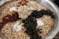 chleb na zakwasie oliwki suszone pomidory otreby