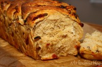 chlebek odrywany oliwki suszone pomidory czosnek drożdże pieczywo chleb