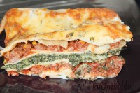 lasagne mięso mielone szpinak warzywno - mięsne lazania lasagna makaron