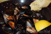 malże sos pomidorowy mule owoce morza