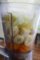 smoothie pomarancz melon banan limonka kolktajl