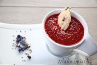 krem buraki kluseczki chrzanowe barszcz kasza manna mannej manny zupa szybka łatwa zdrowa kluski